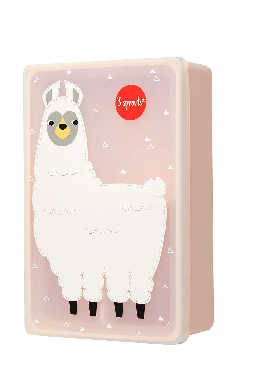 Madkasse I Silikone – Lama – 3 Sprouts