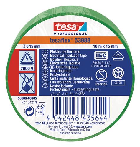 Tesa 53988 isoleringstape grøn