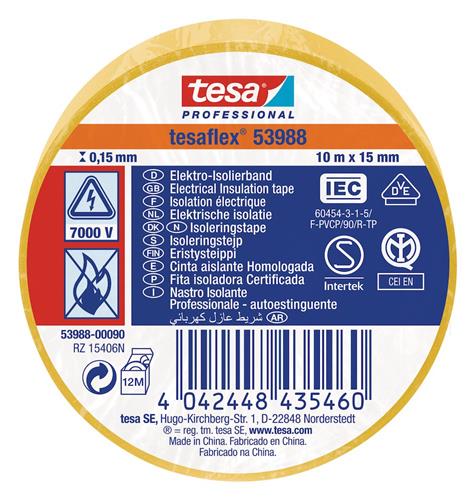 Tesa 53988 isoleringstape gul