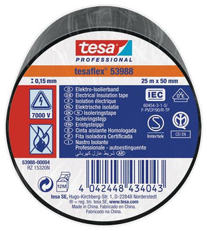 Tesa isoleringstape sort
