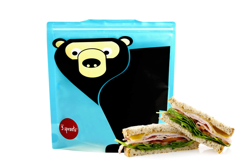 Sandwichpose (2 Stk.) – Bjørn – 3 Sprouts