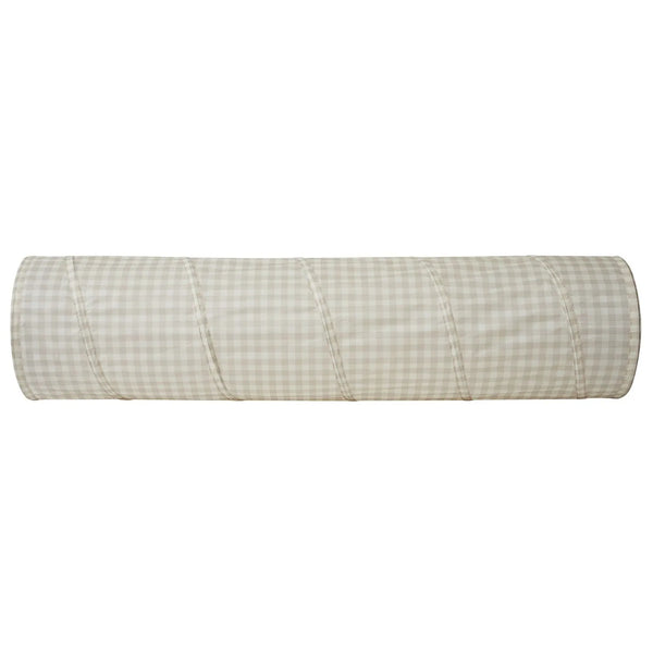 Legetunnel – Gingham, beige – 3 Sprouts
