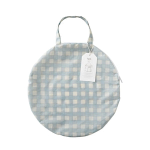 Legetelt – Gingham blå – 3 Sprouts