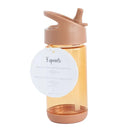 Drikkedunk 0,35 l med sugerør, Tritan rust — 3 Sprouts