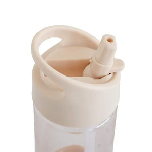 Drikkedunk 0,35 l sand med sugerør, BPA-fri Tritan – 3 Sprouts