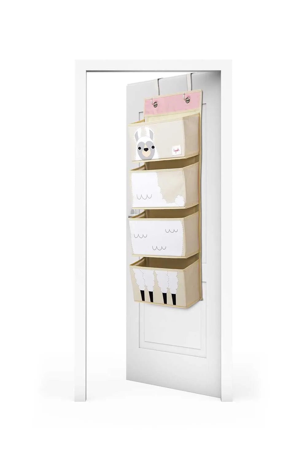 Vægophæng Med Lommer (Wall Organizer) – Llama – 3 Sprouts