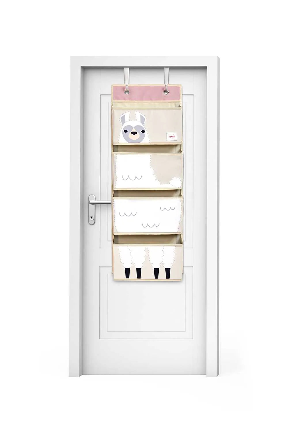 Vægophæng Med Lommer (Wall Organizer) – Llama – 3 Sprouts