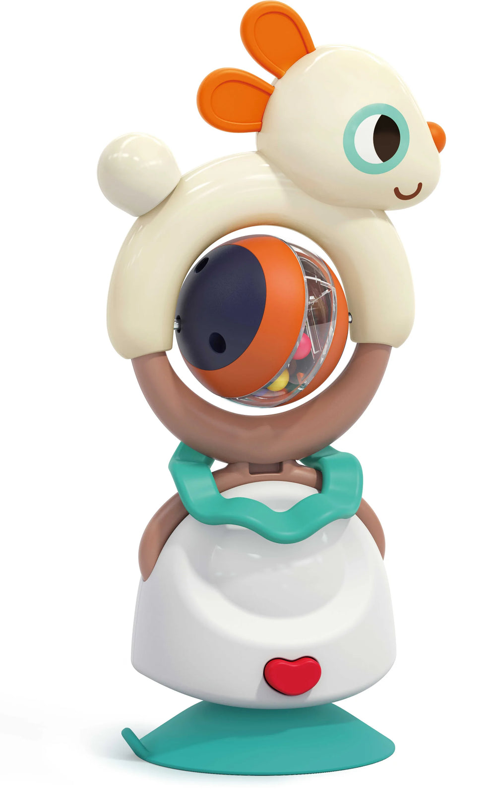 Rangle (2 I 1) – Kanin med rotation – Kinder and Kids