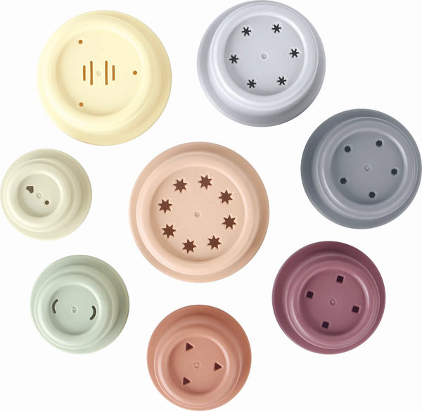 Bioplast Badelegetøj Stablekop Med Hul (8 Stk.) – Kinder and Kids