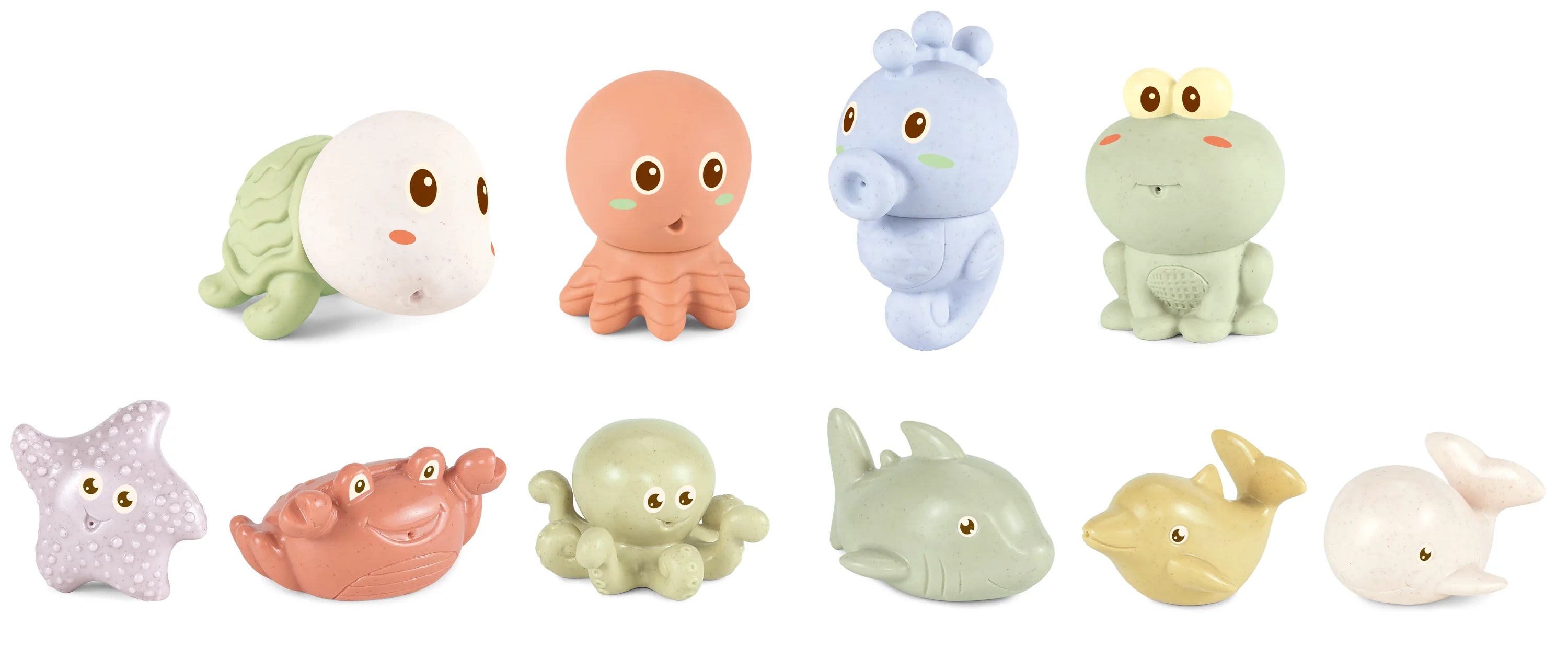 Bioplast Badelegetøj Vandjet Havdyr (10 Stk.) – Kinder and Kids