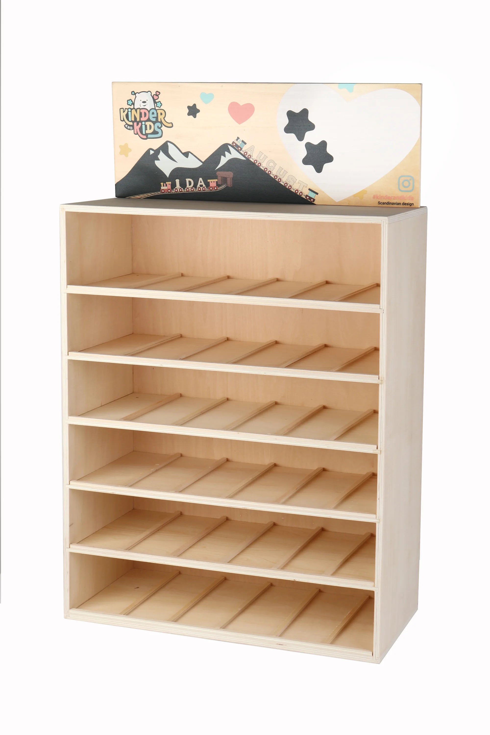 Display Navnetog (180 Stk.) Træ – Natur – Kinder and Kids