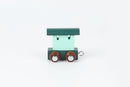Navnetog Togvogn Træ – Arktisk blå – Kinder and Kids
