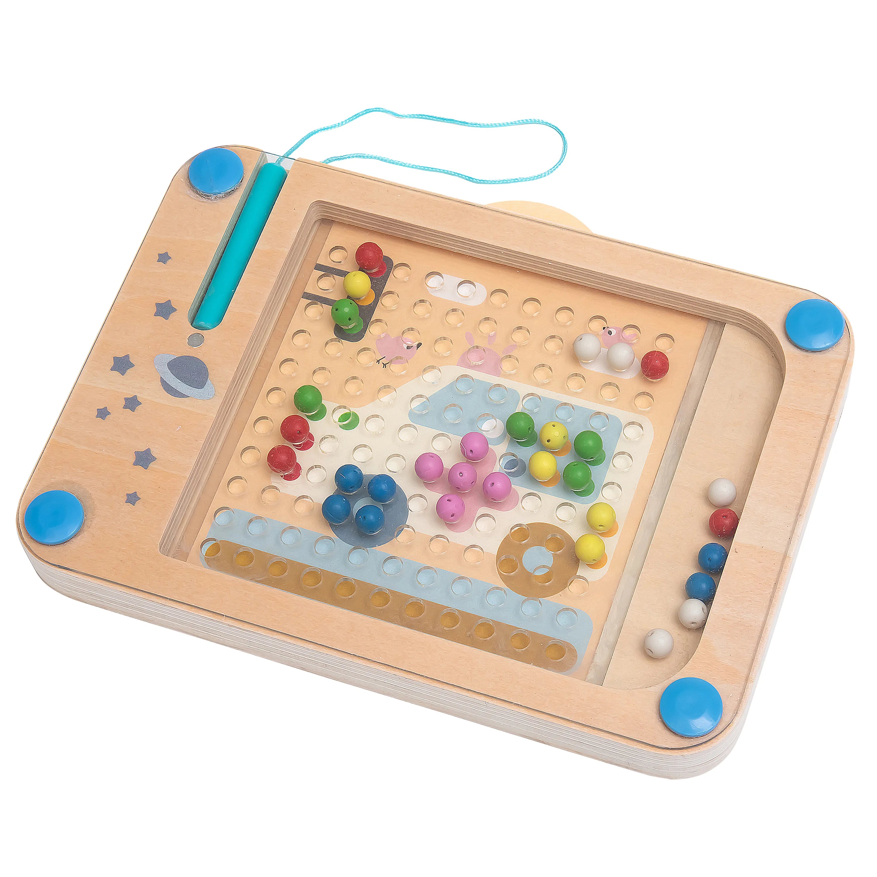 Skab Billeder Med Magnet Pen Og Kugler – Kinder and Kids