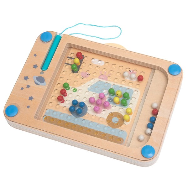 Skab Billeder Med Magnet Pen Og Kugler – Kinder and Kids