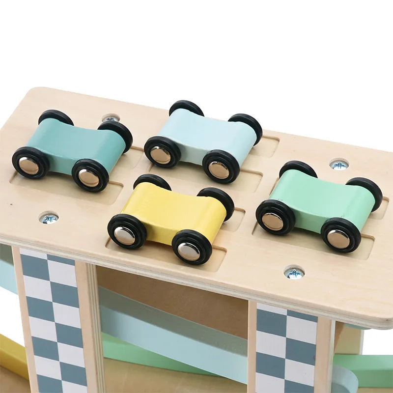 Bilbane Med Biler (4 Stk.) – Kinder and Kids