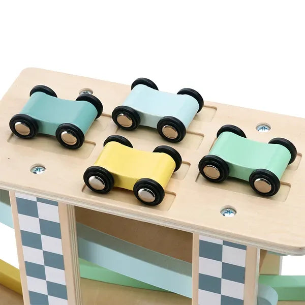 Bilbane Med Biler (4 Stk.) – Kinder and Kids