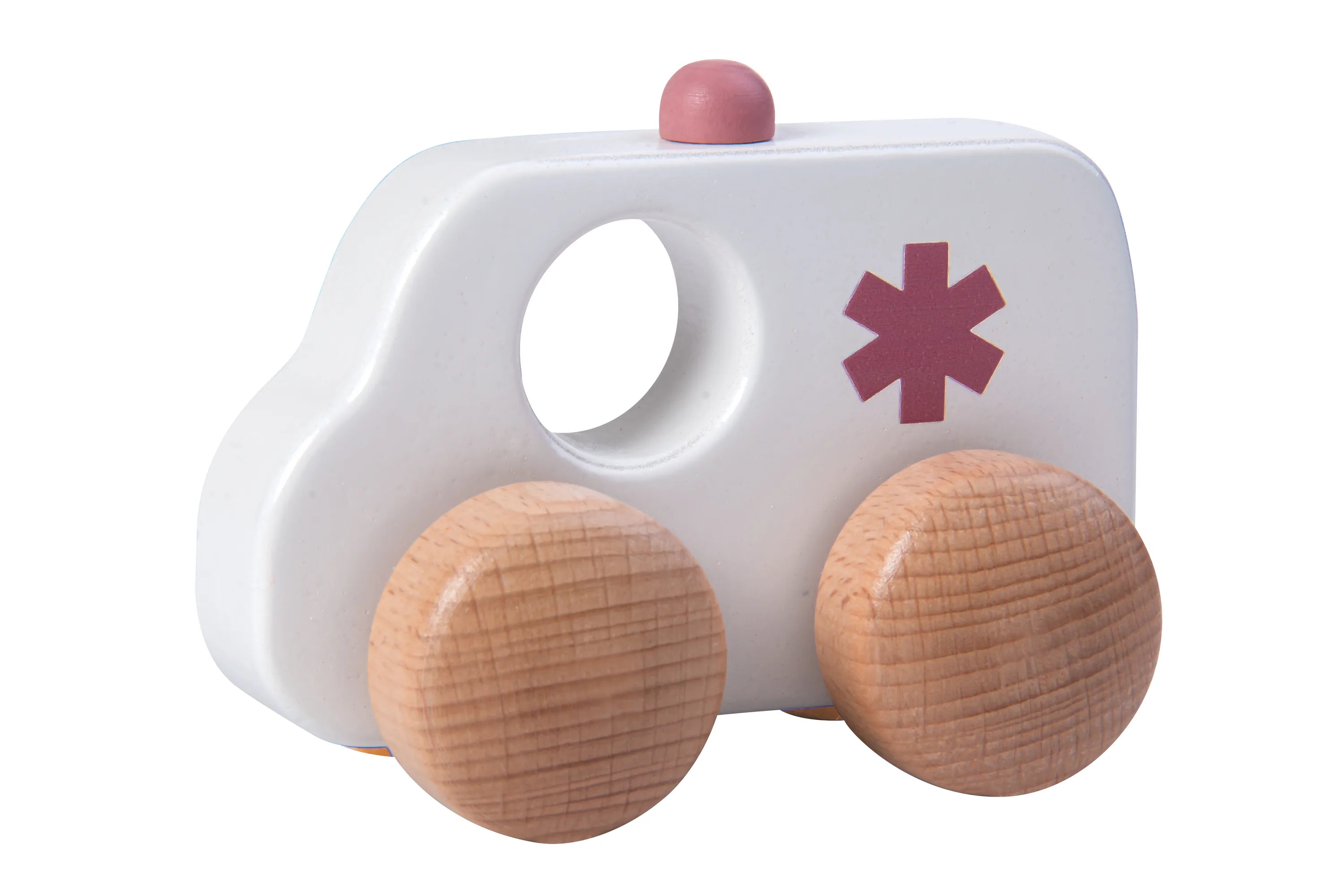 Ambulance Træ – Hvid – Kinder and Kids