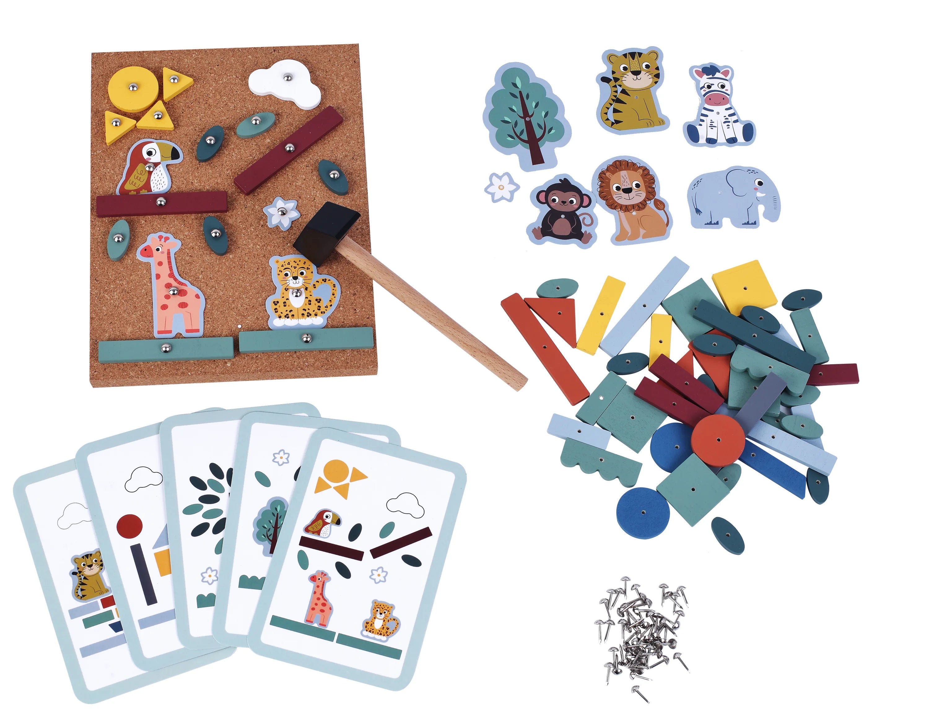 Leg Med Hammer Og Søm Træ – Jungle – Kinder and Kids