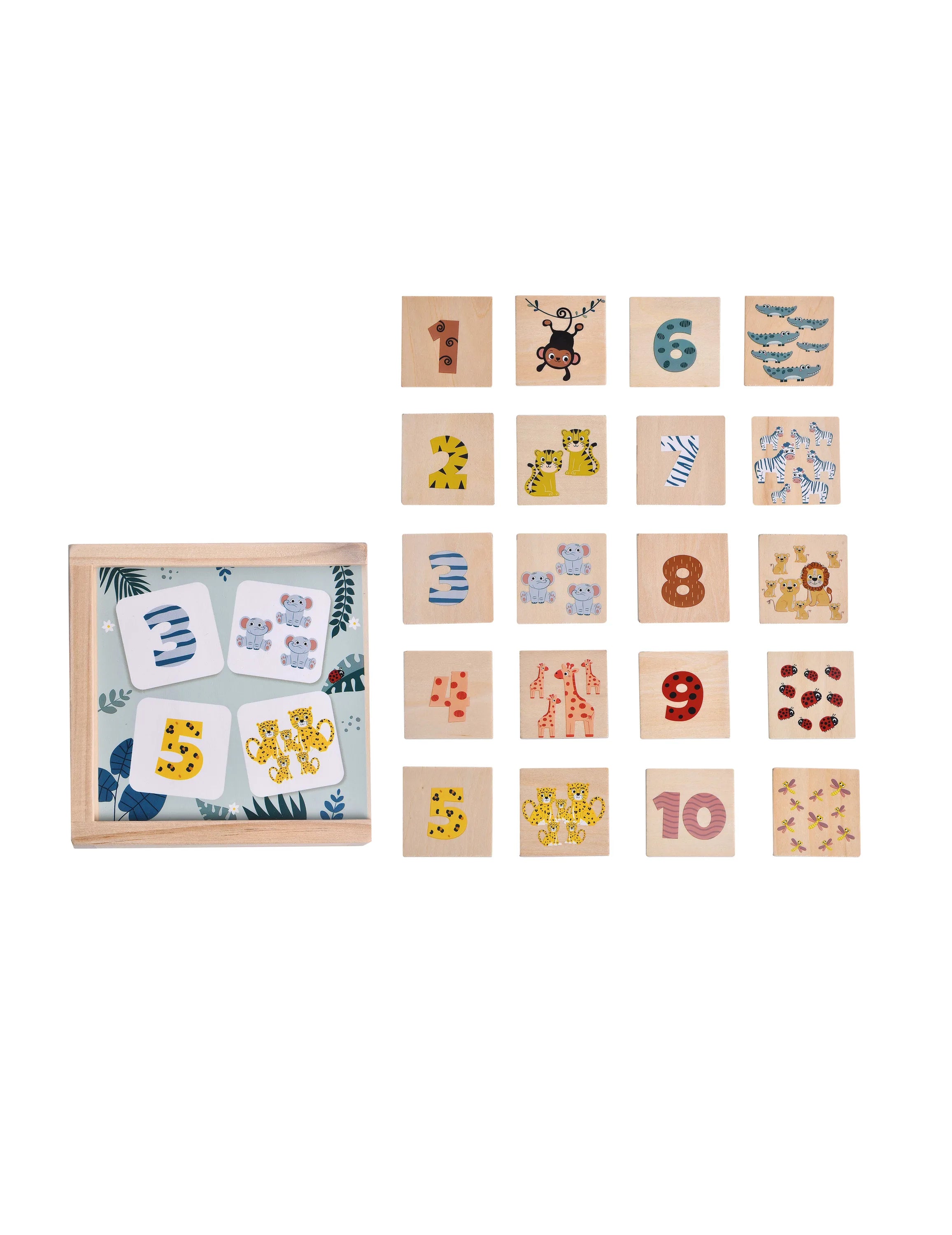 Spil Træ – Tallære – Kinder and Kids