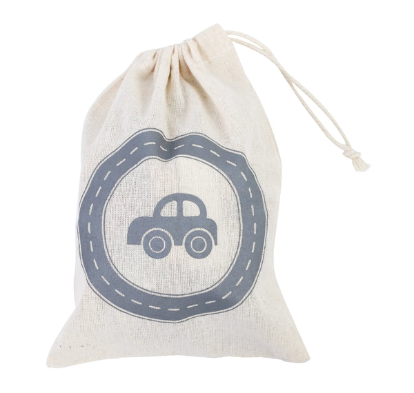 Biler I Pose (6 Stk.) Træ – Kinder and Kids