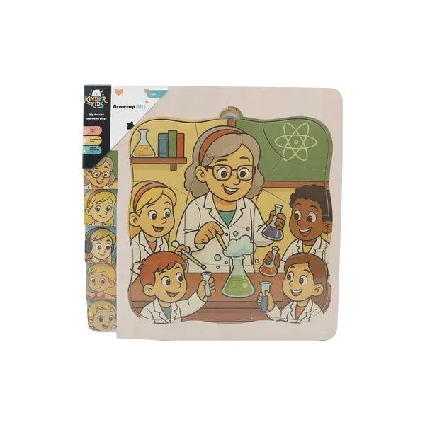 Kinder and Kids Lag-puslespil, Pigeliv
