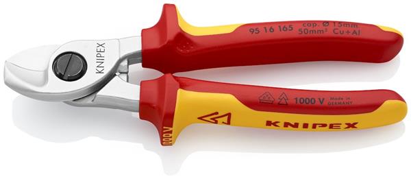 Knipex 9516 kabelsaks VDE 1000 Volt, 165mm
