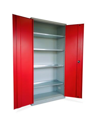 Blika KS-1 kemikalieskab rød