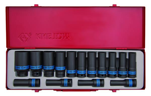 King Tony 4415MP03 lang krafttoppe i sæt 6kt.