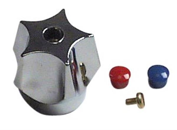 Frese greb med skrue samt rød/blå knap