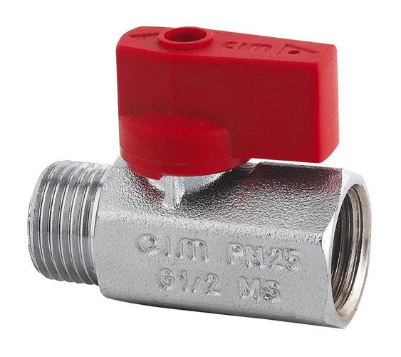 Cimberio minikuglehane muffe/nippel