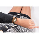Guess Watches dameur Crystal Clear rustfrit stål guldfarvet Gw0470l2