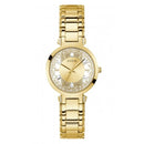 Guess Watches dameur Crystal Clear rustfrit stål guldfarvet Gw0470l2