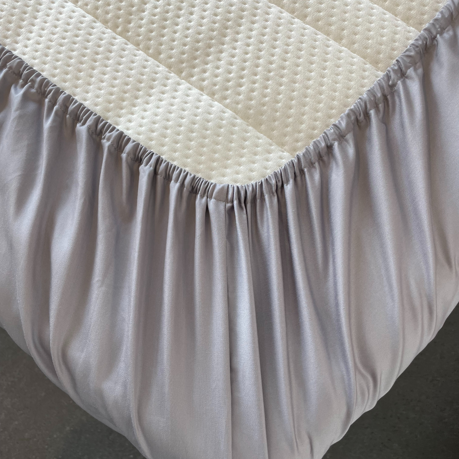 Cool Natures - Tencel Kuvertlagen med elastik - Grå