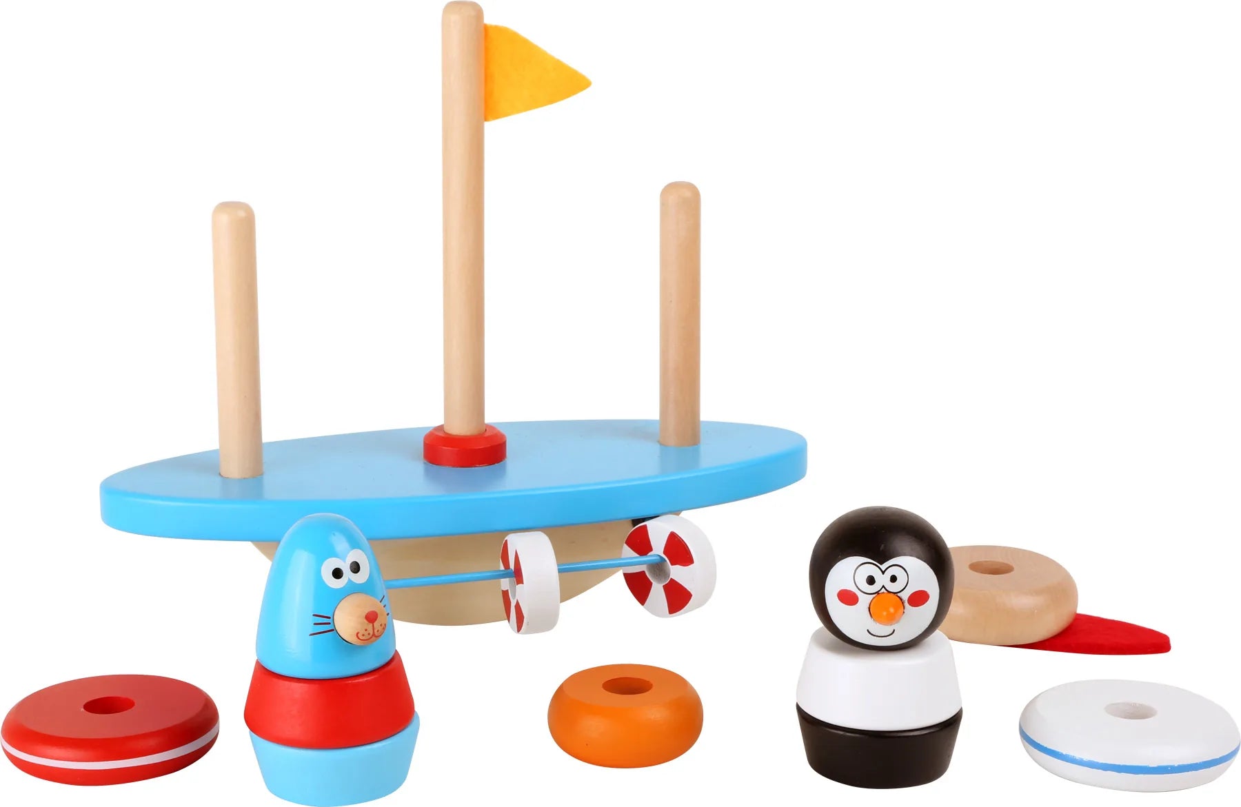 Balance Og Puslespil Træ – Syd Polen – small foot