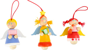 Display Engle (24 Stk) Træ – small foot