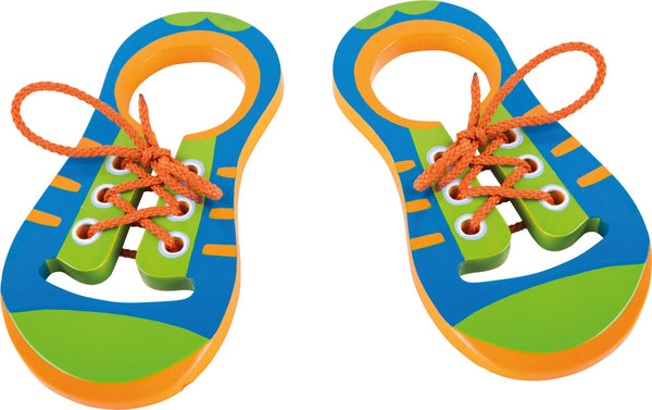 Snørre Sko (2 Stk.) Træ – small foot