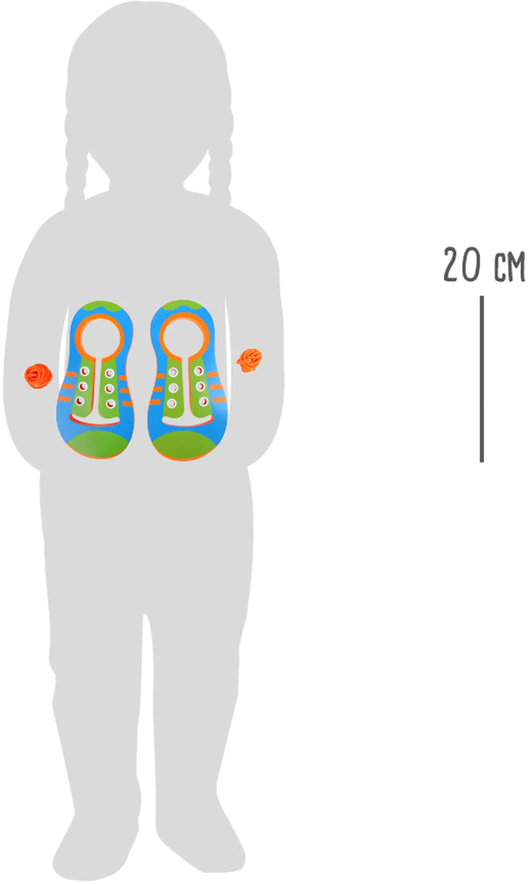 Snørre Sko (2 Stk.) Træ – small foot