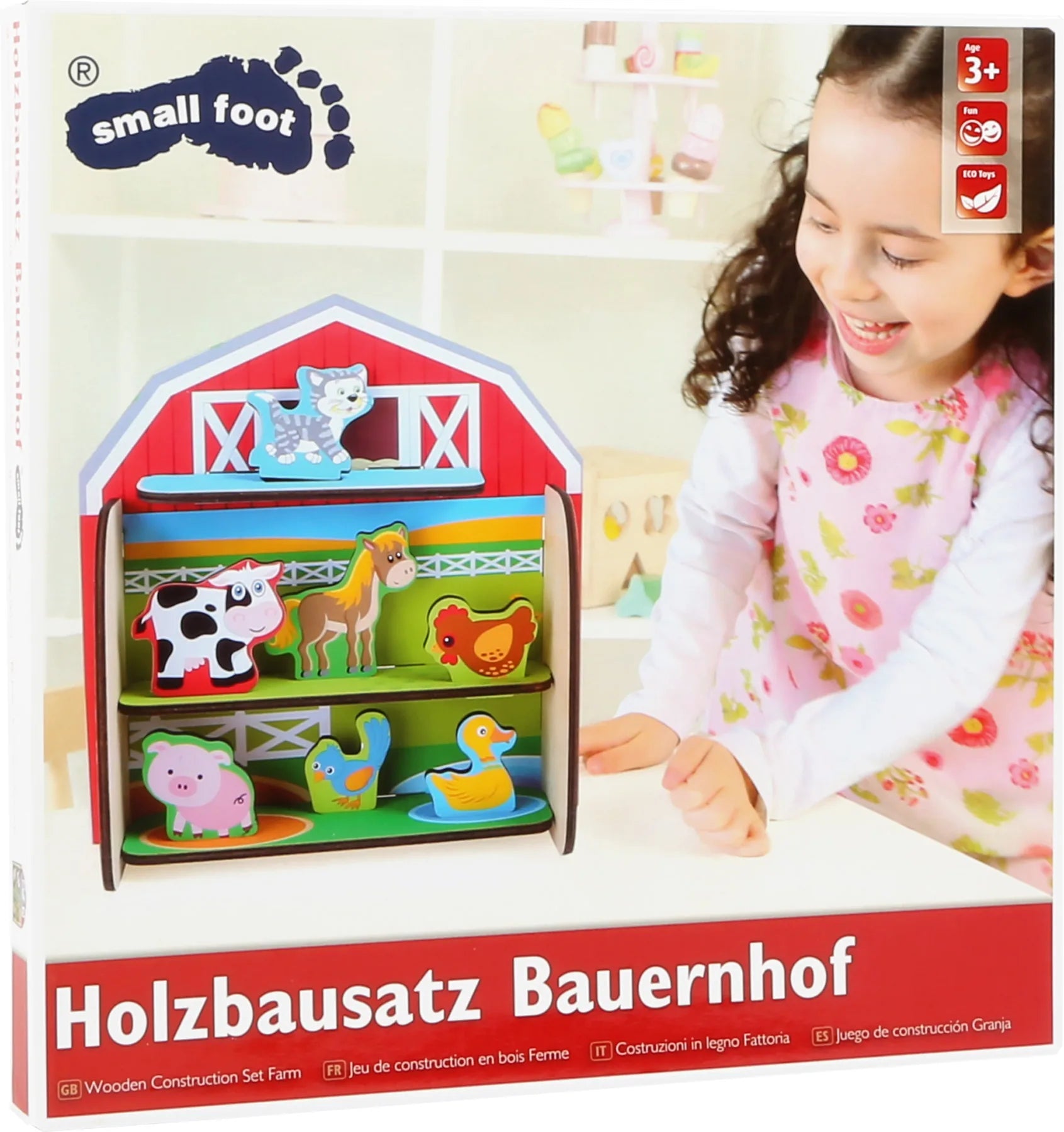 Konstruktionssæt Træ – Gården – small foot