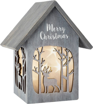 Julehus Træ – Shabby Chic – small foot