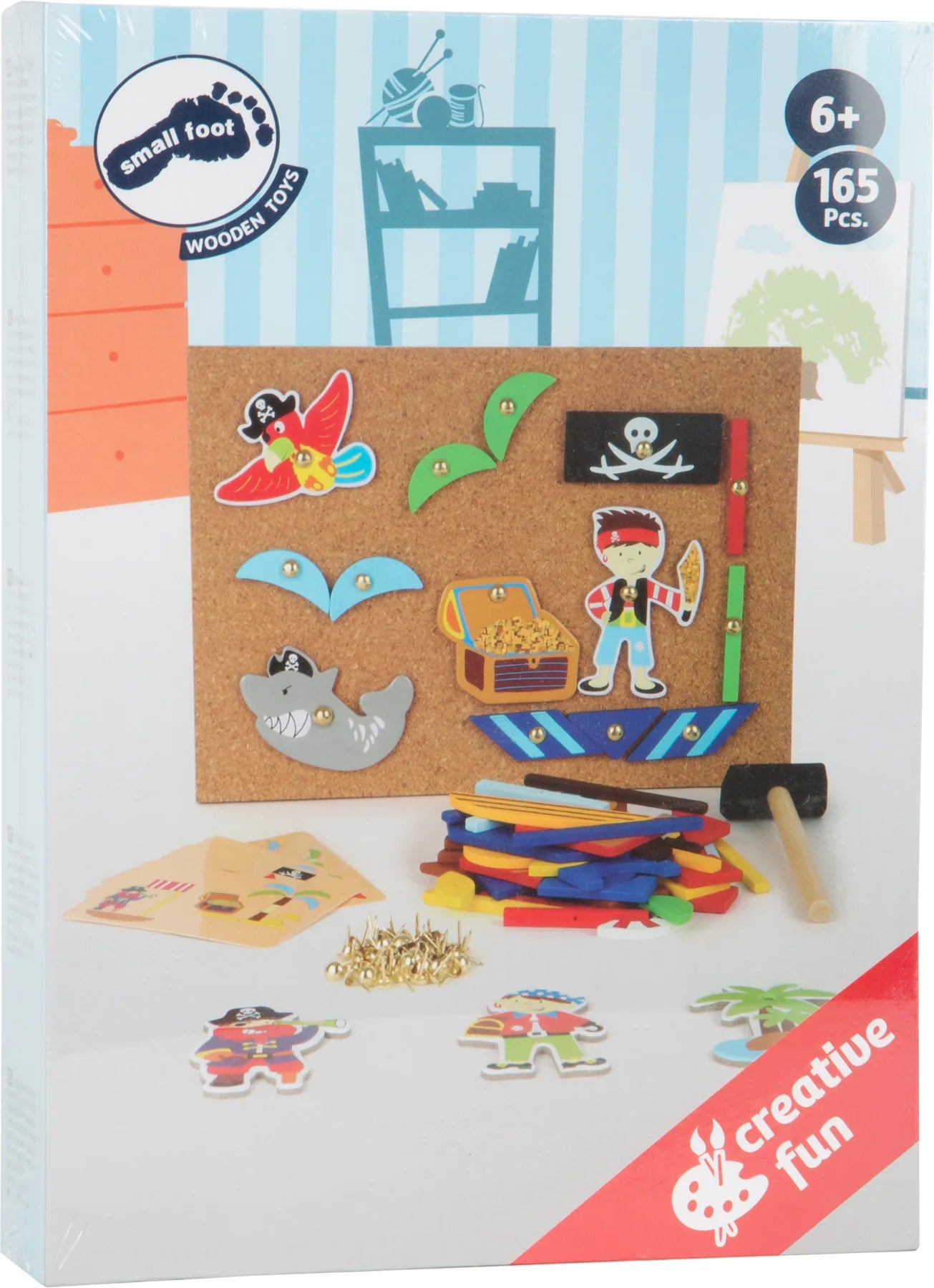 Leg Med Hammer Og Søm Træ – Pirater – small foot