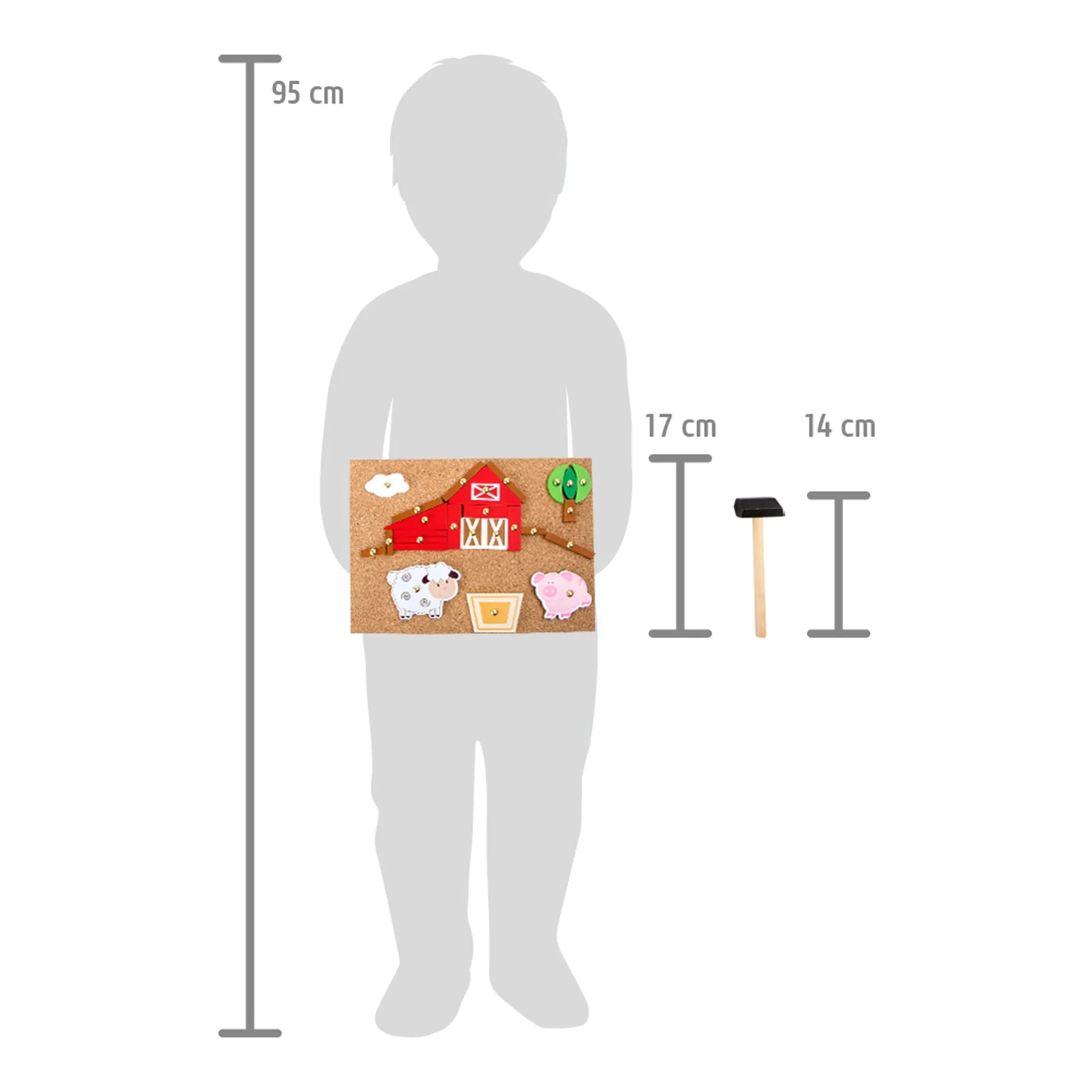 Leg Med Hammer Og Søm Træ – Landliv – small foot