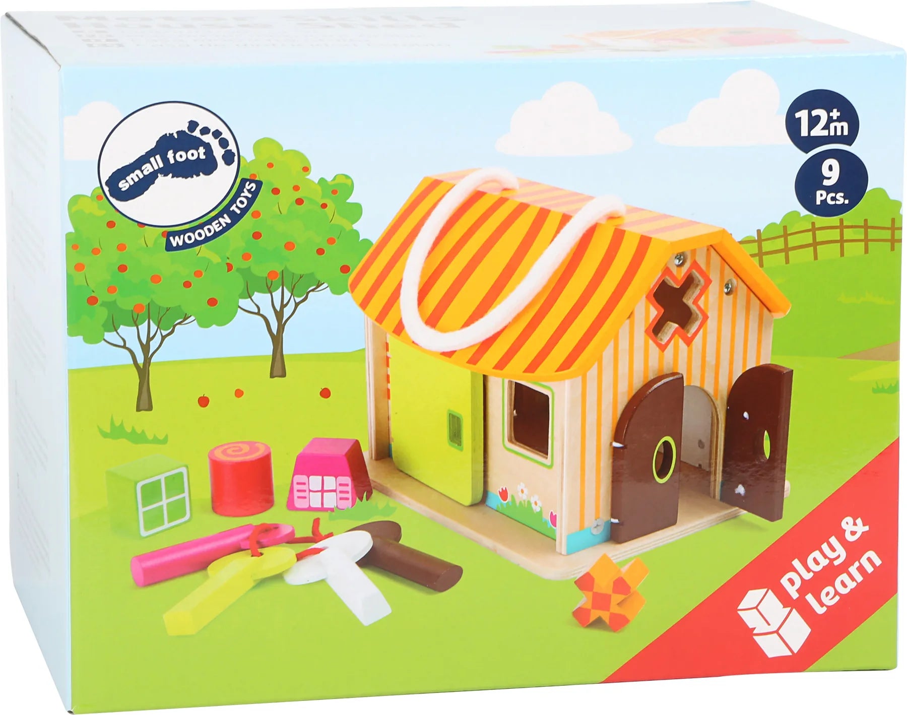 Puttekasse Træ – Stald – small foot