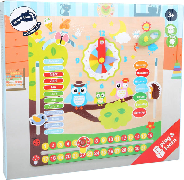 Lær Træ – Ur og Årstider, Tysk – small foot