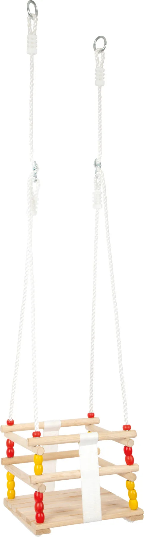 Baby gynge til små børn 18+ mdr, max 30 kg, træ – small foot