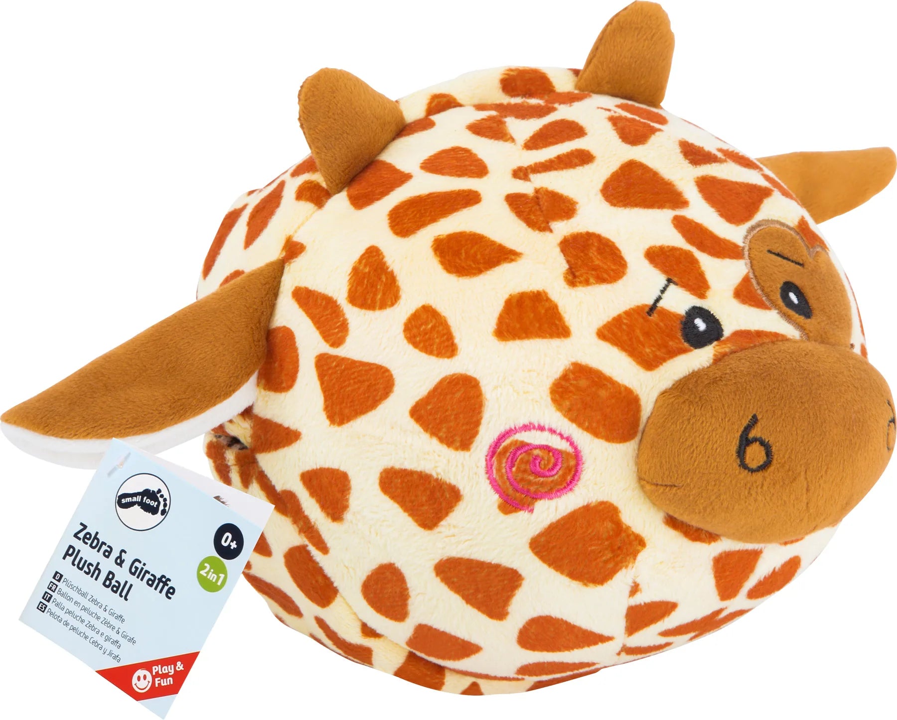 Bold Vendebar Zebra Og Giraf – Plys – small foot