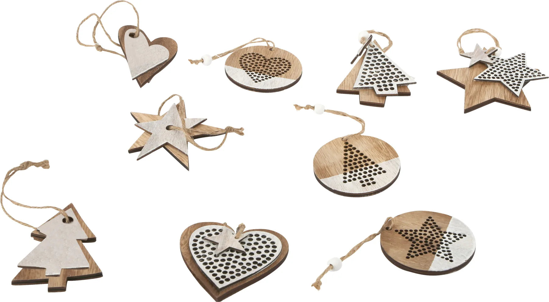Dekorationer (9 Stk.) – Julemotiver – small foot
