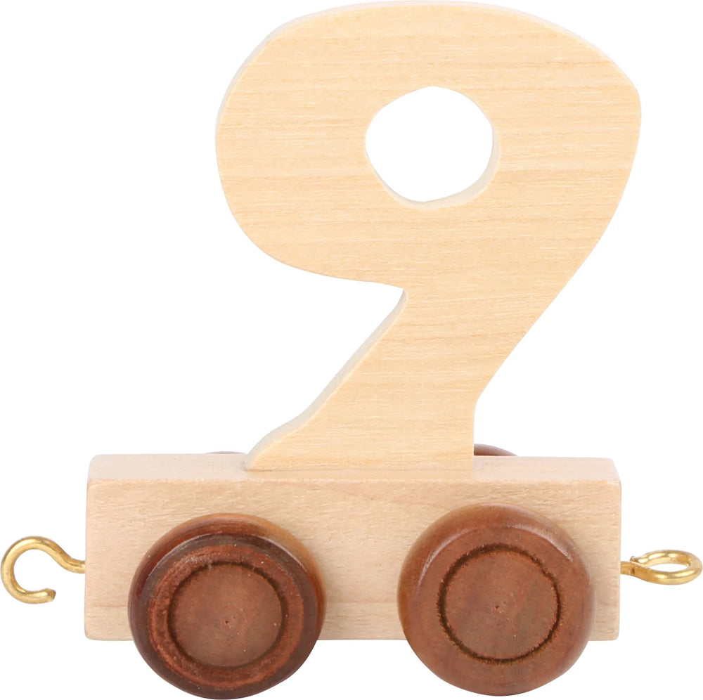 Navnetog Tal 9 Træ – Naturtræ – small foot