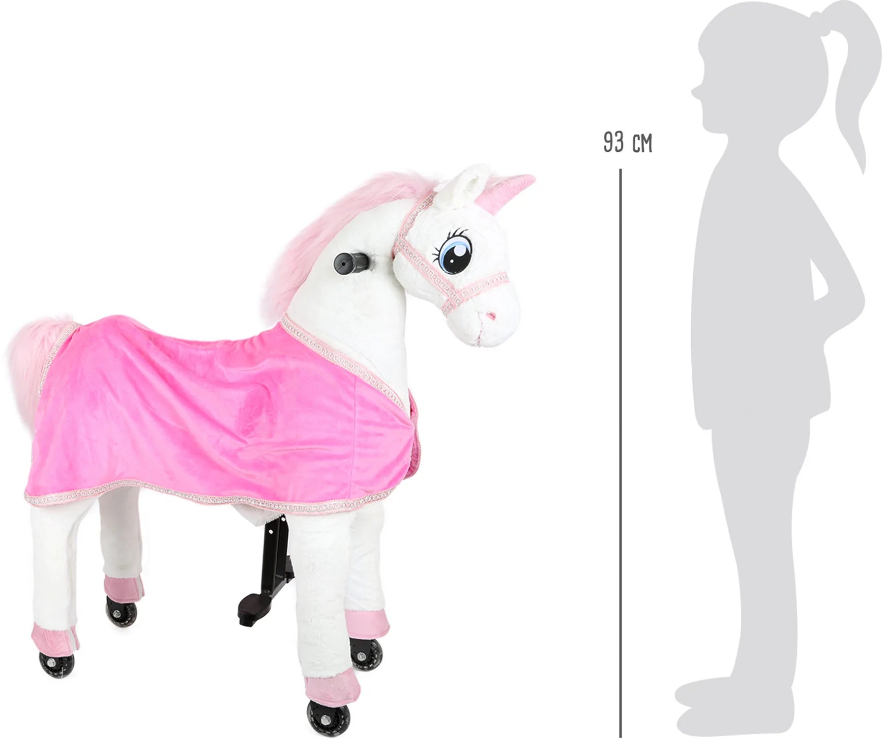 Ridehest Træ – Unicorn – small foot