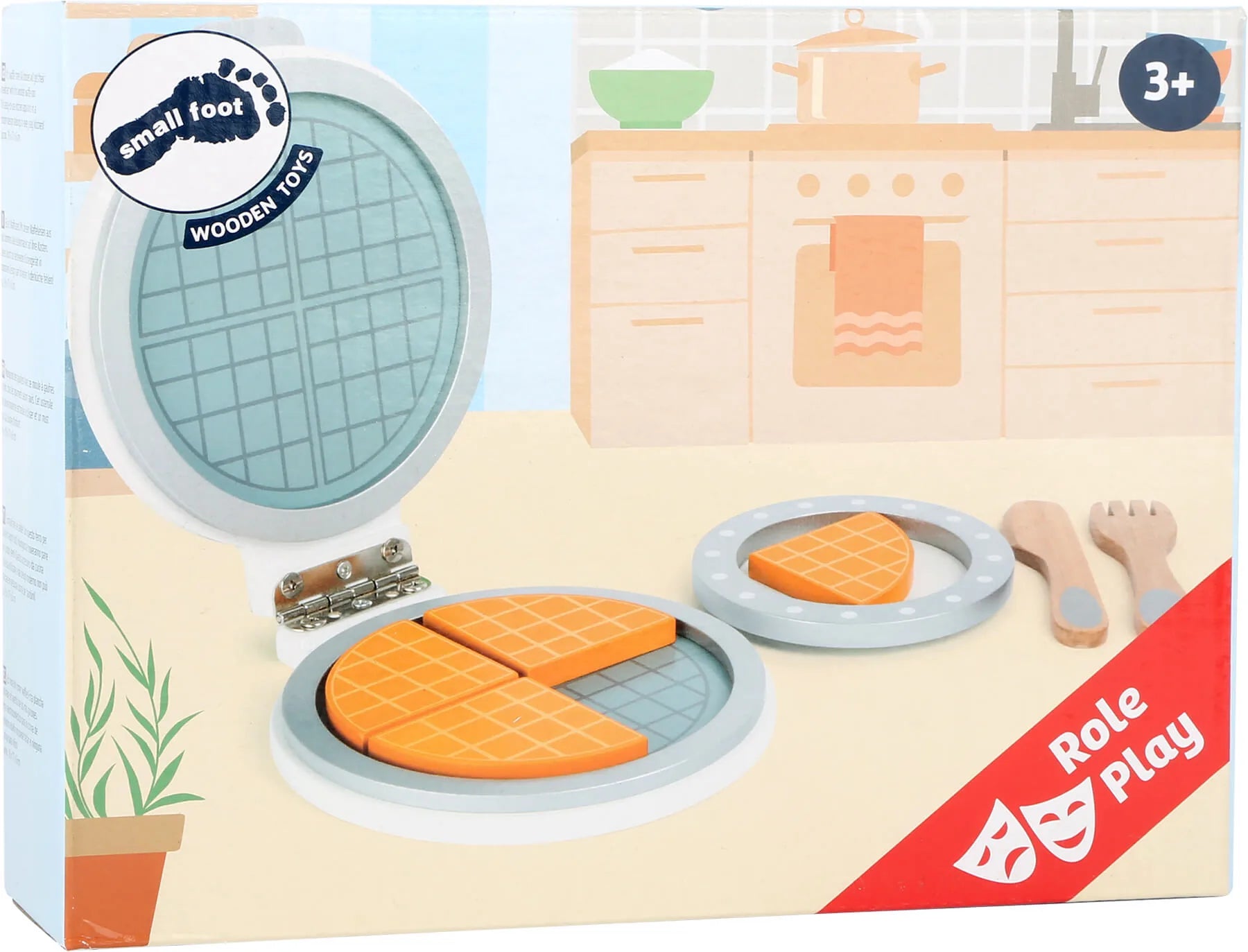Vaffeljern Træ – Legekøkkenet – small foot