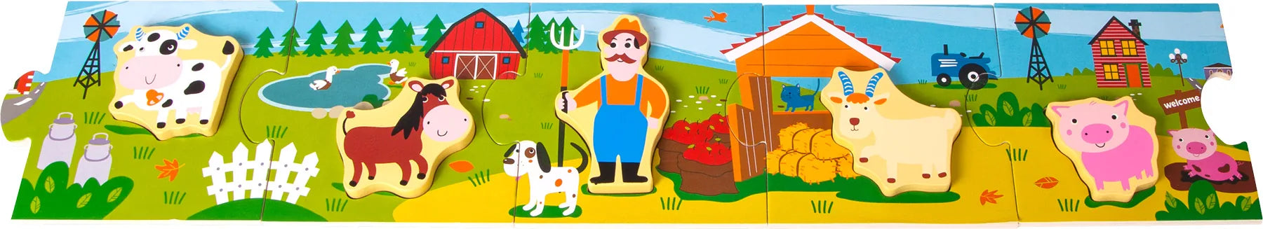 Fortæller Puslespil – Bondegården – small foot
